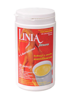 Linia active koktajl odchudzający w proszku  z L-carnityną (20 porcji)