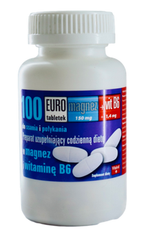 Euromagnez +VIT B6 (300 szt. tabl.)
