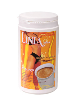 Linia Plus Koktajl odchudzający o smaku cacao 600g ( 20 porcji)